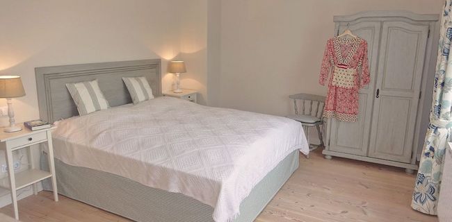 Große Schlafzimmer im Luxus Appartement nahe der Ostsee