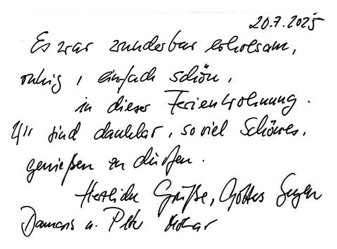 Gästemeinungen | Ferienwohnung Ostsee Kappeln Schlei | Gut Buckhagen