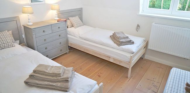Einzelbetten für Kinder in der Ferienwohnung an der Schlei