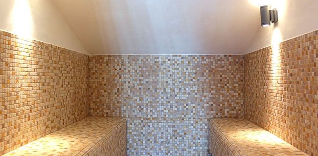 Sauna und Ruheraum zur Erholung im Urlaub am Meer