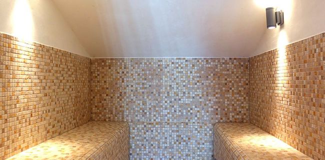 Sauna und Ruheraum zur Erholung im Urlaub am Meer