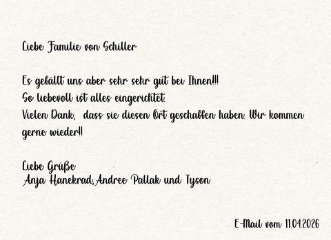 Gästemeinungen | Ferienwohnung Ostsee Kappeln Schlei | Gut Buckhagen